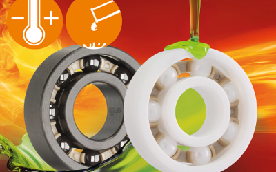 65 times more wear-resistant: igus ball bearings for extreme chemical loads