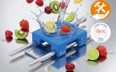 First linear guide in the world to be EHEDG-certified for hygienic food technology